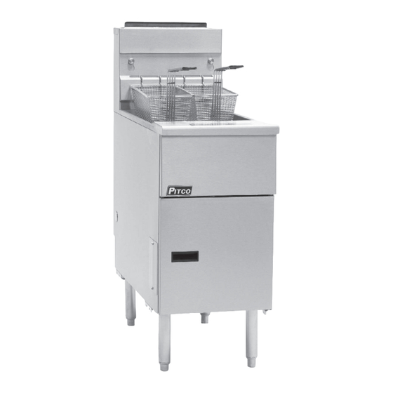 Pitco SG14R Specifications