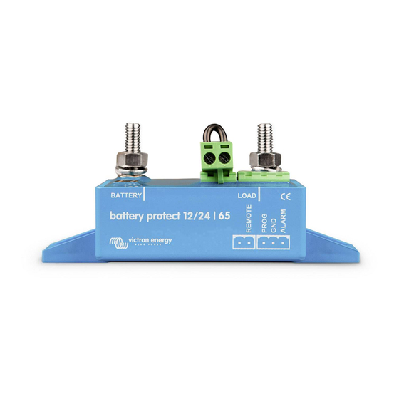Victron energy BatteryProtect BP-65 Manual