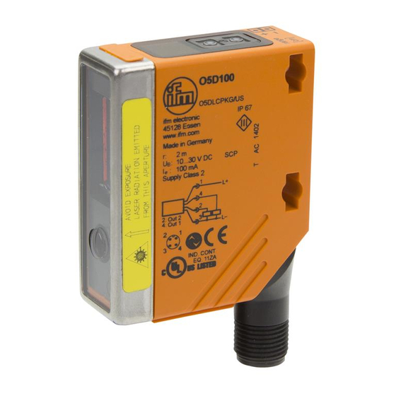 IFM O5D10 Series Operating Instructions Manual