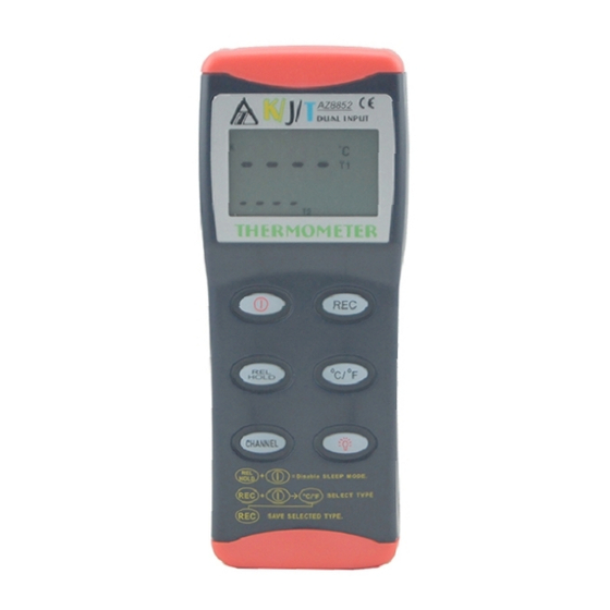 az-instrument 8851 Operation Manual