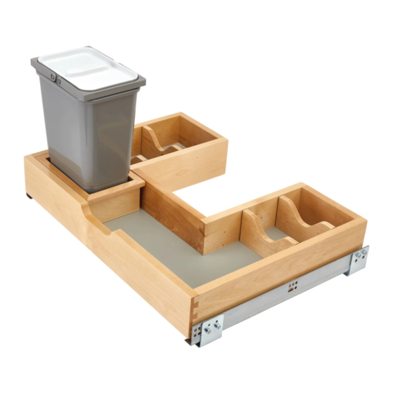 Rev-A-Shelf 486-30VSBSC-BM-1 Quick Start Manual