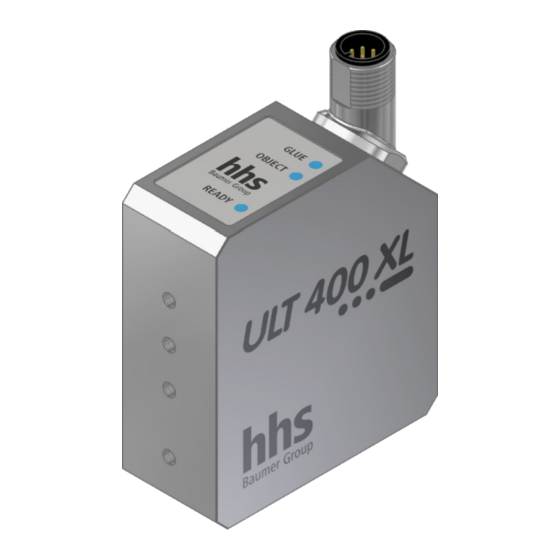 Baumer hhs ULT 400 XL Operation Manual