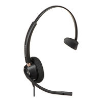 Plantronics EncorePro HW525 USB Quick Start Manual