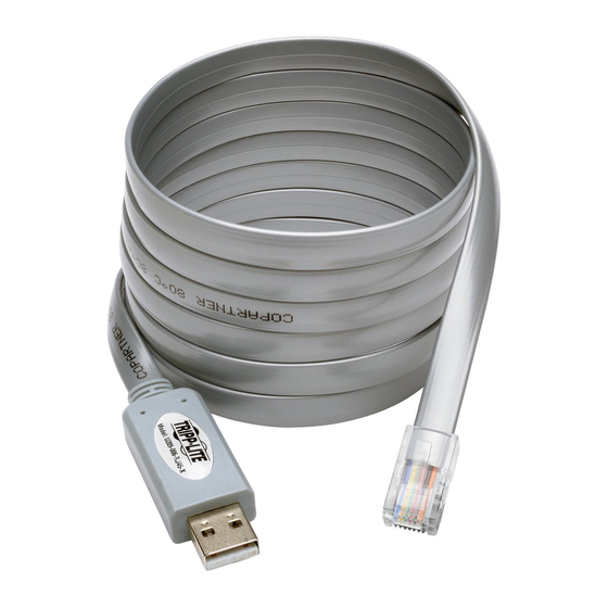 Tripp Lite U209-006-RJ45-X Owner's Manual