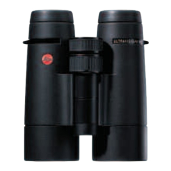 Leica Ultravid 8x42 HD Supplementary Manual