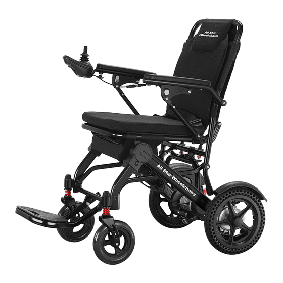 All Star Wheelchairs ASW-208 User Manual