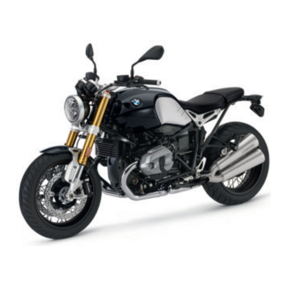 BMW Motorrad R nineT 2022 Manuals