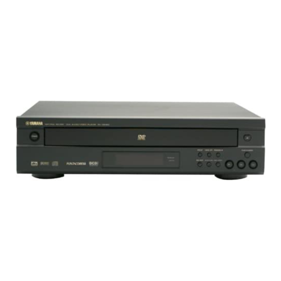 Yamaha DV-C6480 - Progressive-Scan DVD Player Manuals