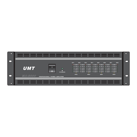 UMT MA -8200 User Manual