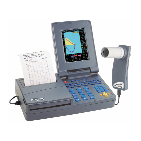 MIR Spirolab III Simplified Operation Manual