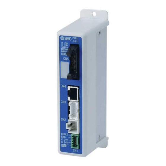 SMC Networks LECP6 Series Supplementary Operation Manual