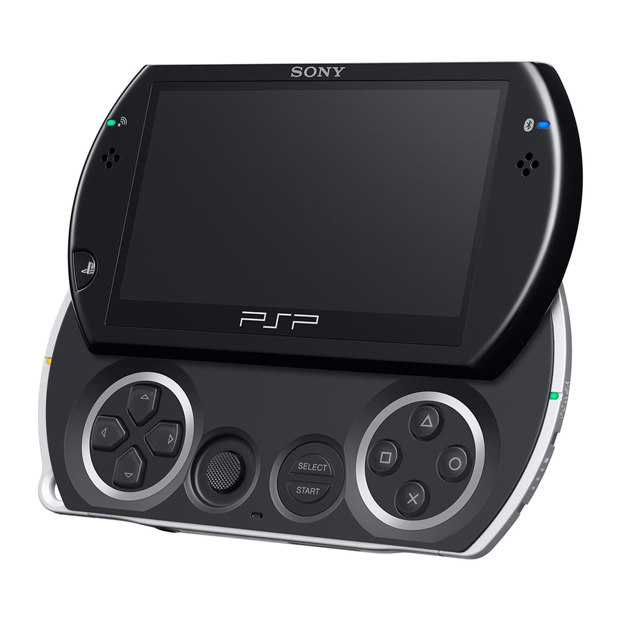 Sony PSP Go 4-152-678-11 Manuals