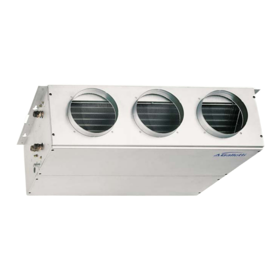 Galletti UTN Installation, Use And Maintenance Manual