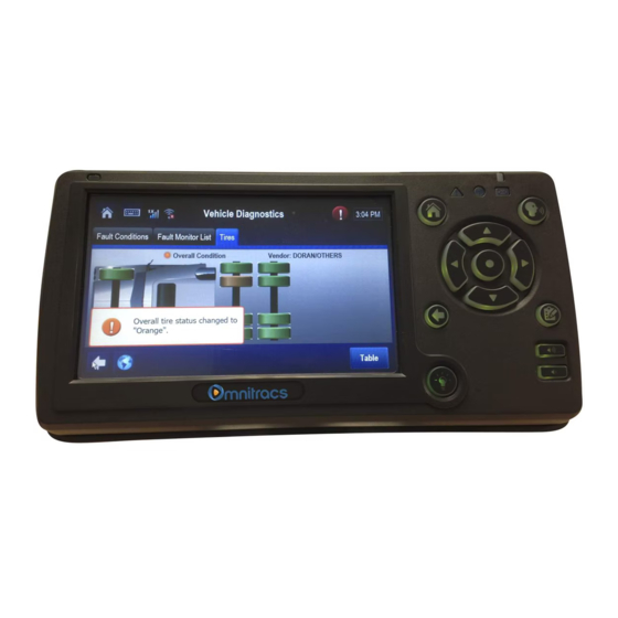 Omnitracs MCP110 Diagnostics Manual