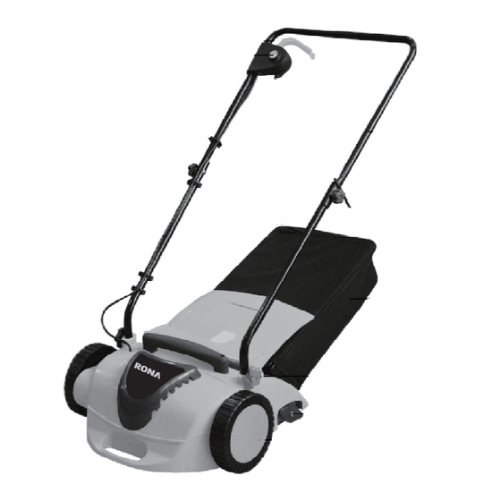 Rona GSR120U Operating Manual