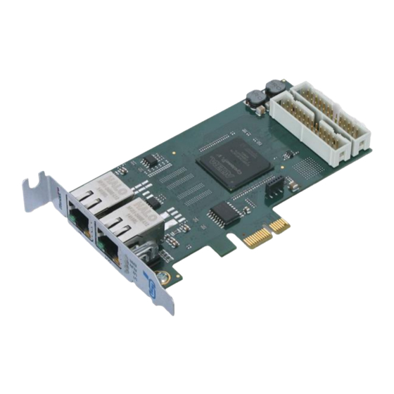ESD ECS-PCIe/FPGA Hardware Manual