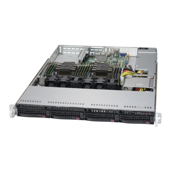 Supermicro SuperServer 6019P-WT User Manual