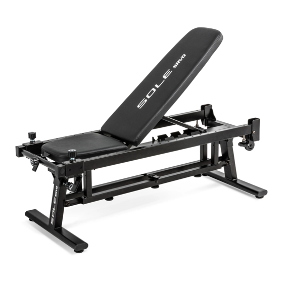 Sole Fitness SRV0 Owner's Manual