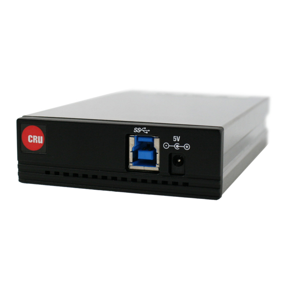 CRU DataPort 25 Quick Start Manual