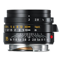 Leica Summicron-M 35mm f/2 ASPH Specifications