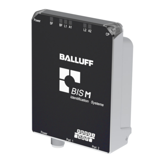 Balluff BIS M-4008-048-0 ST4 PROFINET Series Operating Manual