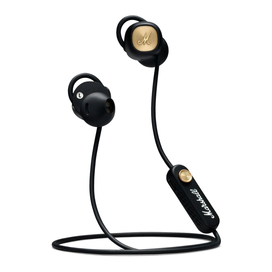 Marshall Minor II Bluetooth - In-Ear Manual