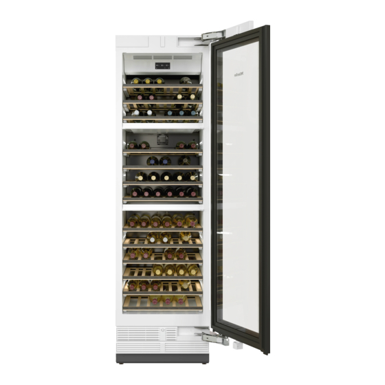 Miele KWT 2602 Vi Operating And Installation Instructions