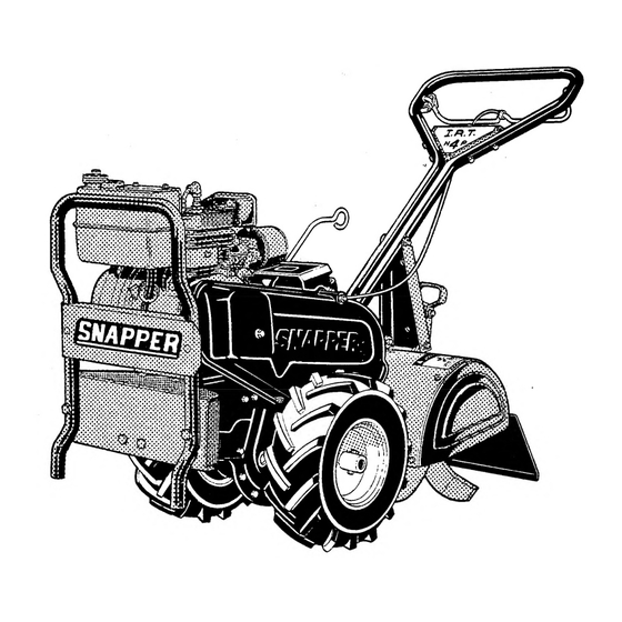 Snapper IRT4 2 Series Manual
