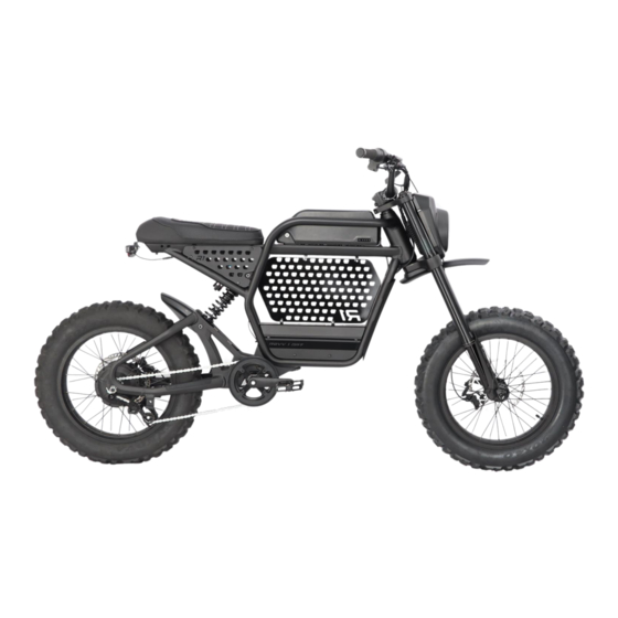 Ride1up REVV 1 DRT Owner's Manual
