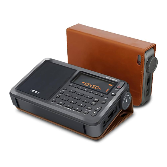 Eton Elite Series Quick Start Manual