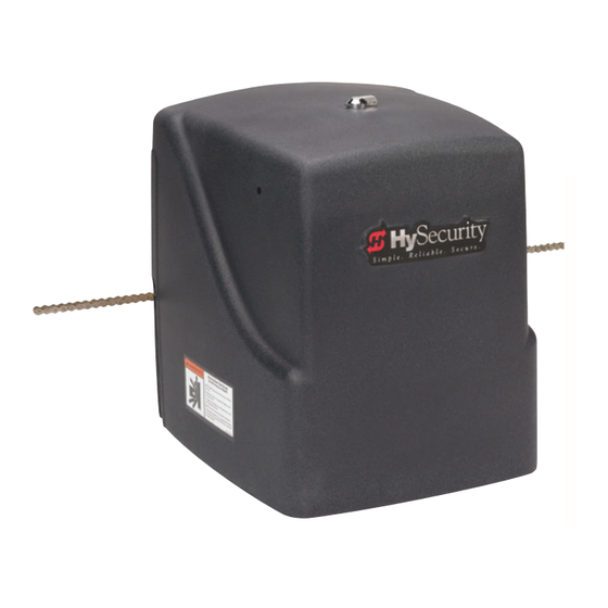 HySecurity Nice SlideSmart DC DC10F Installation And Reference Manual