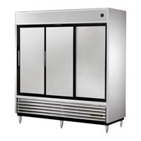 True Manufacturing Company TRADITIONAL REACH-INS T Series Installation Manual