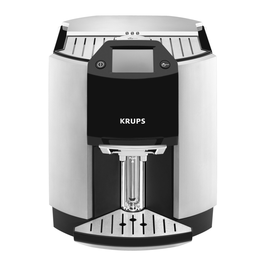 Krups EA9000 Series Manual