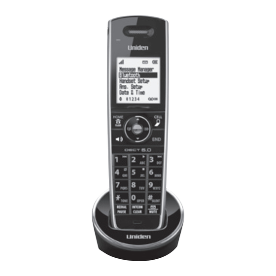 Uniden D3280 Guía Para El Usuario