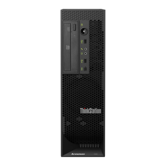 Lenovo ThinkStation Hardware Maintenance Manual