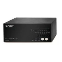 Planet NVR SERIES Quick Installation Manual