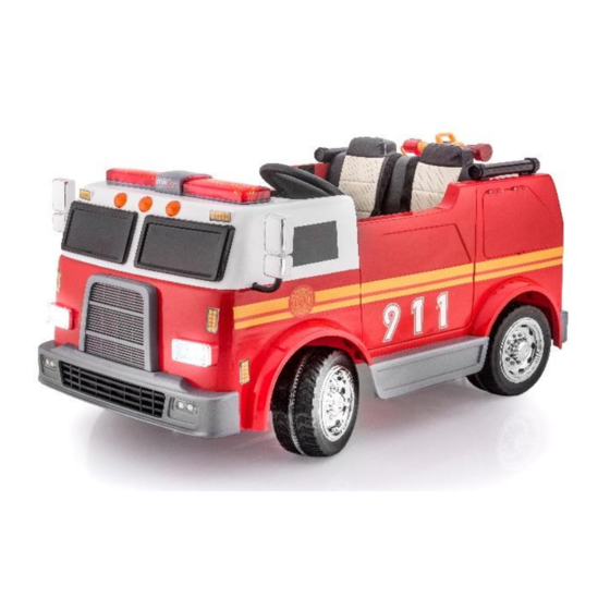 Supertrax Kids Ride On Big Rig Rescue Assembly And Operation Instructions Manual