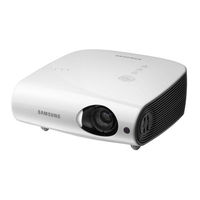 Samsung L300 - LCD Projector 3000 Lumen Owner's Instructions Manual