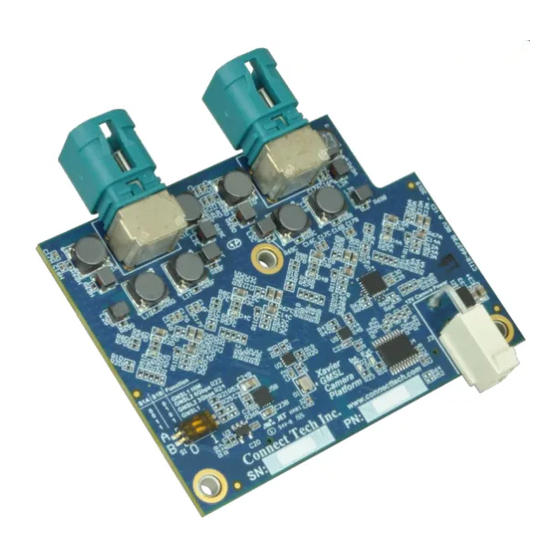Connect Tech NVIDIA Jetson AGX Xavier GMSL Camera Platform User Manual