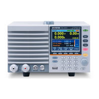 GW Instek Tequipment PEL-3000 Programming Manual