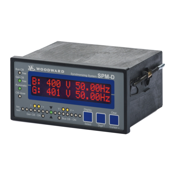Woodward SPM-D10B/PSY5 Manual