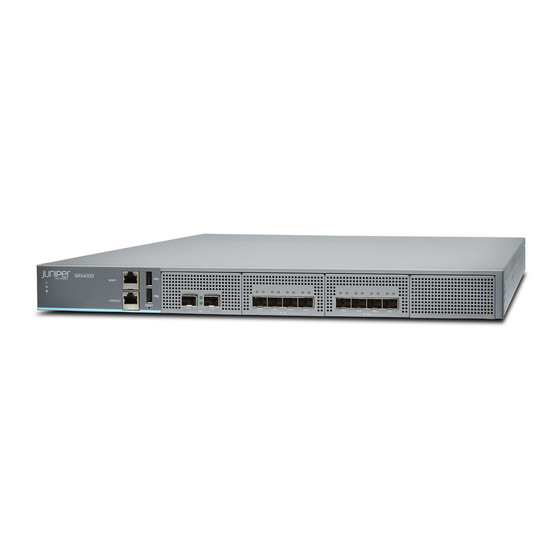 Juniper SRX4100 Hardware Manual