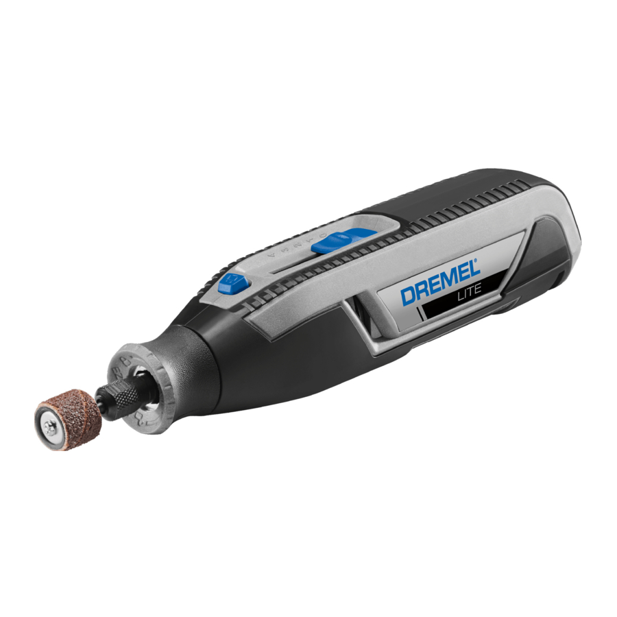 Dremel LITE 7760-N/10, LITE 7760-N/10B, LITE 7760-N/10W - Rotary Tools Manual