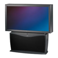 Philips 55I WIDESCREEN PROJECTION HDTV MONITOR 55PP9701 Instructions For Use Manual