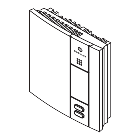 Ouellet OTH550 Installation And User Manual