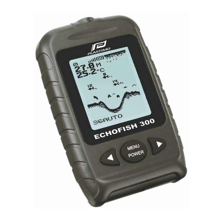 Plastimo ECHOFISH 300 Operation Manual