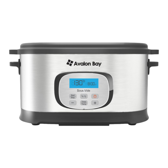 Avalon Bay SVC-100 Product Manual