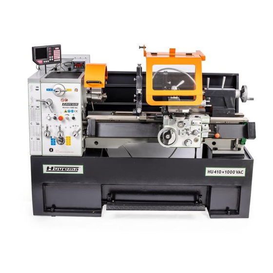 Huvema HU 410 VAC X 1000 Operation Manual