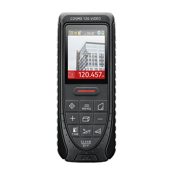 Ada COSMO 120 VIDEO Operating Manual