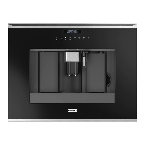Franke Mythos FMY 45 CM XS Installation And User Manual